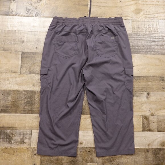 L.L. Bean Vista Camp Crop Pants Women’s XL Dark Gray - Picture 10 of 12